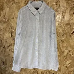 BANANA REPUBLIC 水玉模様 長袖シャツ XS レディース　トップス