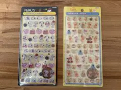 ボンボンドロップシール　正規品　プーさん　スヌーピー　ミニ