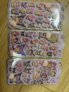 おしりシール ぷにぷにシール サンリオ 日焼け 3枚セット