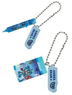 エンジェルブルー　ふでばこコレクション　シャーペン　消しゴム　2個セット