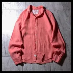 美品✨フランクアンドアイリーン リネン100 シャツ スキッパー 