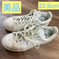 【良品】adidas スタンスミス　本革　リーコン
