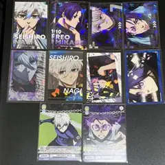 凪誠士郎　御影玲王　一番くじ　決戦の覚悟　ホログラムステッカー　など11枚セット