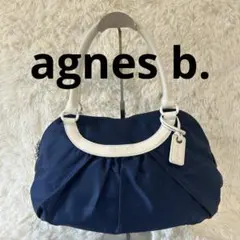 agnes b. アニエスベー ボヤージュ ナイロン レザー チャーム