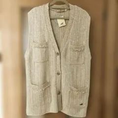 CROCODILE クロコダイル　ニットベスト ＊ 未使用