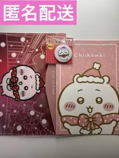 ちいかわコラボ　セブンイレブン　フラットケース＆Ａ5ノート＆缶ミラー3点ちいかわ