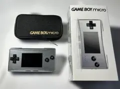 任天堂 GAME BOY micro シルバー 箱あり