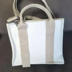 ZARAキャンバスミニトートバッグ　未使用に近いのサムネイル