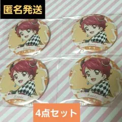 ☺️新品☺️★アイカツ！★一ノ瀬かえで バースデー缶バッジ★4点セット★