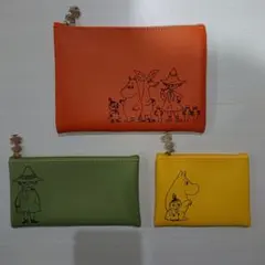 ムーミンポーチ ３点セットのサムネイル