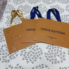 LOUIS VUITTON 紙袋　ショップ袋３枚