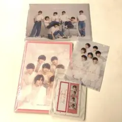 なにわ男子　1st Love パンフレット　フォトカードセット　クリアファイル