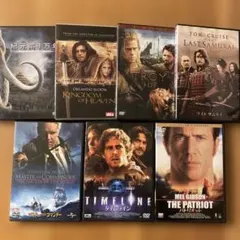 スペクタクル・アクション映画など セル版DVD 7作品セット (ケース無し)