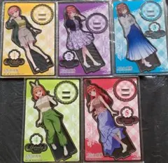 五等分の花嫁　アクリルスタンドセット　彼女と交わす五つの約束初回特典ver