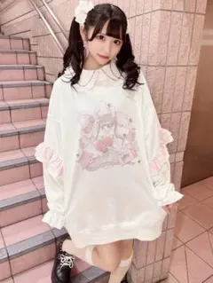 Amavel ふわもこうさぎのコクーンワンピース ピンク - メルカリ