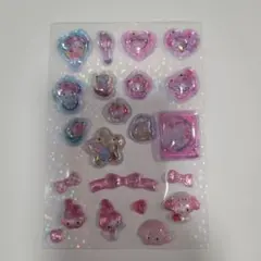 マイメロディ　ウォーターインシール　ボンボンドロップシール　おすそ分け