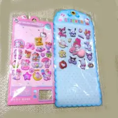 3D キティ 立体シール セット