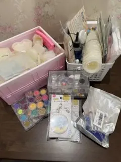 シリコンモールドとレジン素材セット
