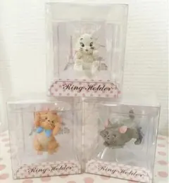 ディズニーストア おしゃれキャット リングホルダー 3種セット