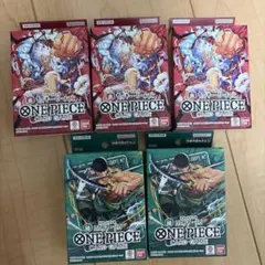 ワンピースカードゲーム スタートデッキ 5個セット ルフィ ゾロ - メルカリ