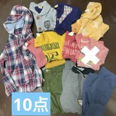 男の子　110 トレーナー　パンツ　まとめ　秋冬ムージョンジョン ダディユニクロ