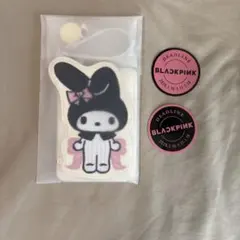 MY MELODY マイメロ　BLACKPINK パスケース　特典シール付き