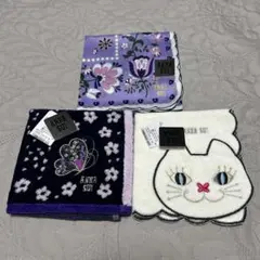 ✳️ANNA SUI 新品タグ付き ハンカチ 3枚セット