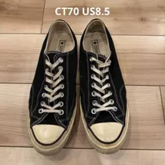 CT70 コンバース US8.5 ブラック