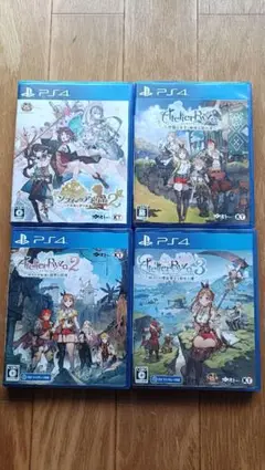 PS4 アトリエシリーズ 4作セット ソフィー2 ライザ1 ライザ2 ライザ3