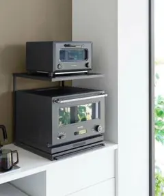 【山崎実業】tower スライドテーブル付きキッチン家電下ラック タワー 2段のサムネイル
