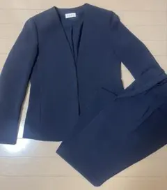 PLST☆2024年モデル トリアセブレンドカラーレスジャケット　パンツ　セット