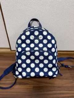 kate spade NEW YORK ドット柄 ミニリュック　極美品