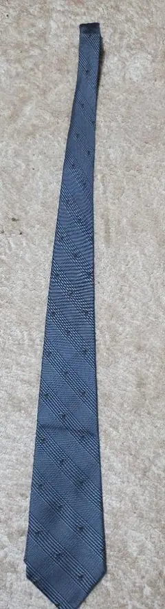 arnaldo bassini ネイビー ストライプ ネクタイ
