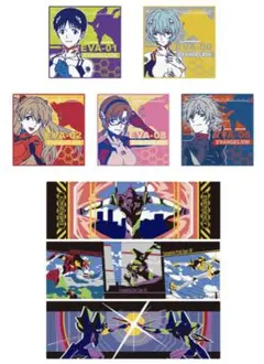 エヴァンゲリオン　一番くじ　エヴァパイロット、集結！　Ｇ賞タオルアソート　全８種