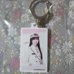 櫻坂46★山川宇衣東日本×櫻坂コラボグッズ駅名標風キーホルダー