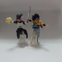 ドラゴンボール ガチャフィギュア ゴハンクス ベジークス 2体セットのサムネイル