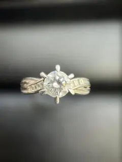 2123 ダイヤリングPT900プラチナ16号0.481ct - メルカリ
