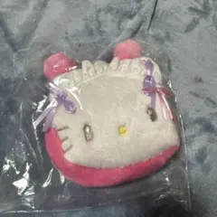 メゾピアノ× サンリオ　フェイス形ポーチ　ハローキティ