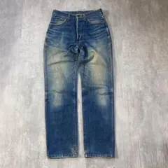 90s 11MWB Wrangler デニムパンツ W31 フェード 日本製