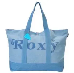 Roxy 青 トートバッグ