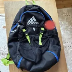 adidas ボールバッグ 黒/青/緑