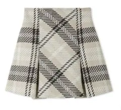 SNIDEL ロービングチェックミニスカート IVR-0