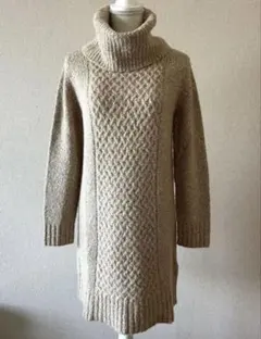 BEAMS HART タートルネック ニットワンピース