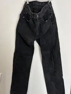 リーバイス　ブラックデニムパンツ　Levi's 古着