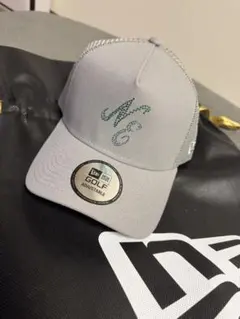 NEW ERA GOLF メッシュキャップ グレー