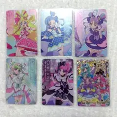 名探偵プリキュア！ キラキラカードグミ 〜バトンタッチ〜 6枚セット③