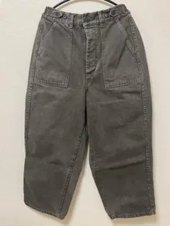 ORDINARY FITS ワイドワークパンツ 1 カーキ フェードのサムネイル