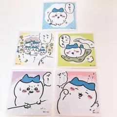 ちいかわ コレクションシールガム ステッカー ハチワレ 5枚セット