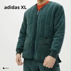 상태좋음 adidas Originals フリースジャケット グリーン XL