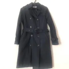 NATURAL BEAUTY BASICトレンチコート ネイビーライナー付き